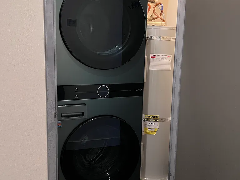 Washer and dryer