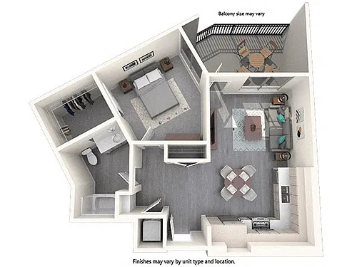 Floor plan Vive Luxe A5 Navajo