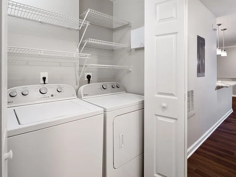 Washer and dryer