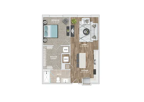 Floor plan A1A