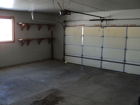 Large double garage