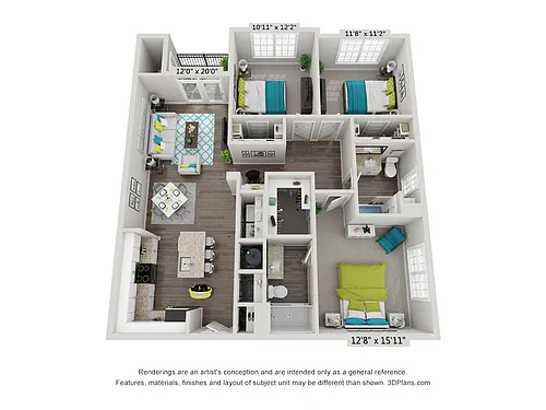 Floor plan The Magnolia