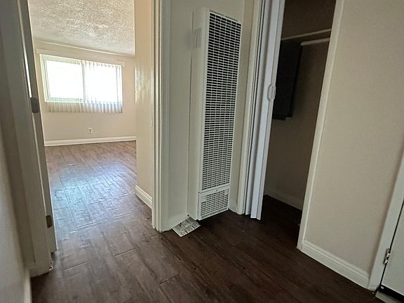 Storage to the right side of the apartment