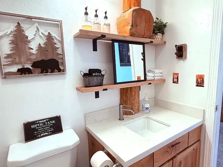 upstairs bathroom