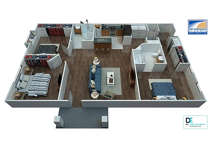 Floor plan The Beachcomber