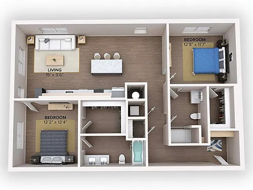 Floor plan B12