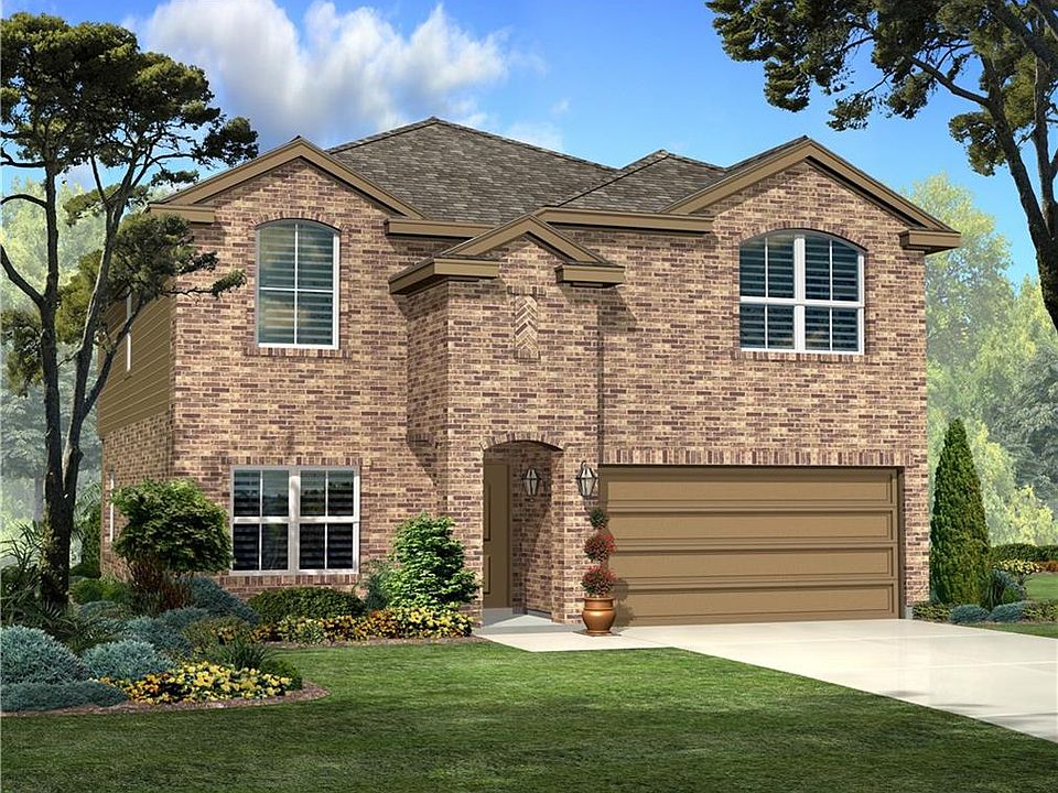 D.R. Horton's Express Home's Vicksburg Floorplan Elevation A