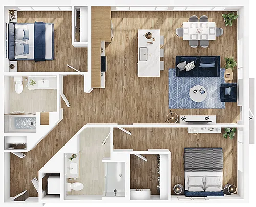 Floor plan B31A
