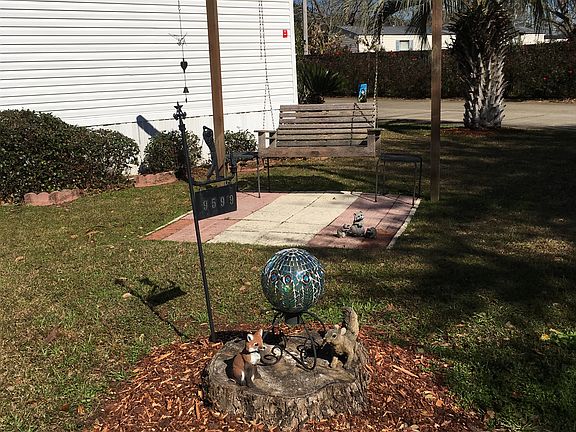 Side Yard with Swing