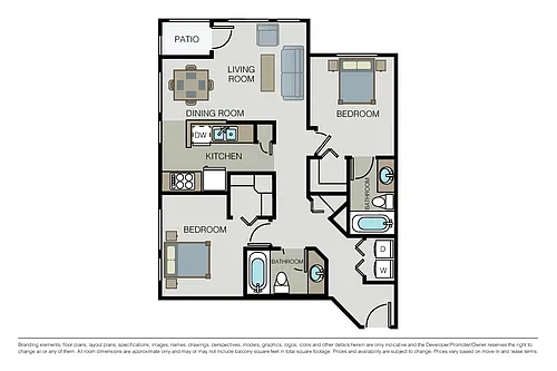 Floor plan Plan 2C