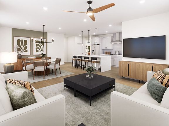 Gathering Room with Plenty of Areas for Seating