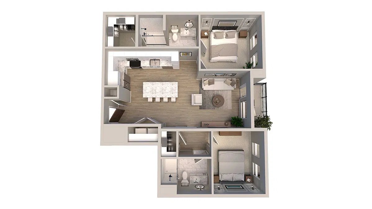 Floor plan B4
