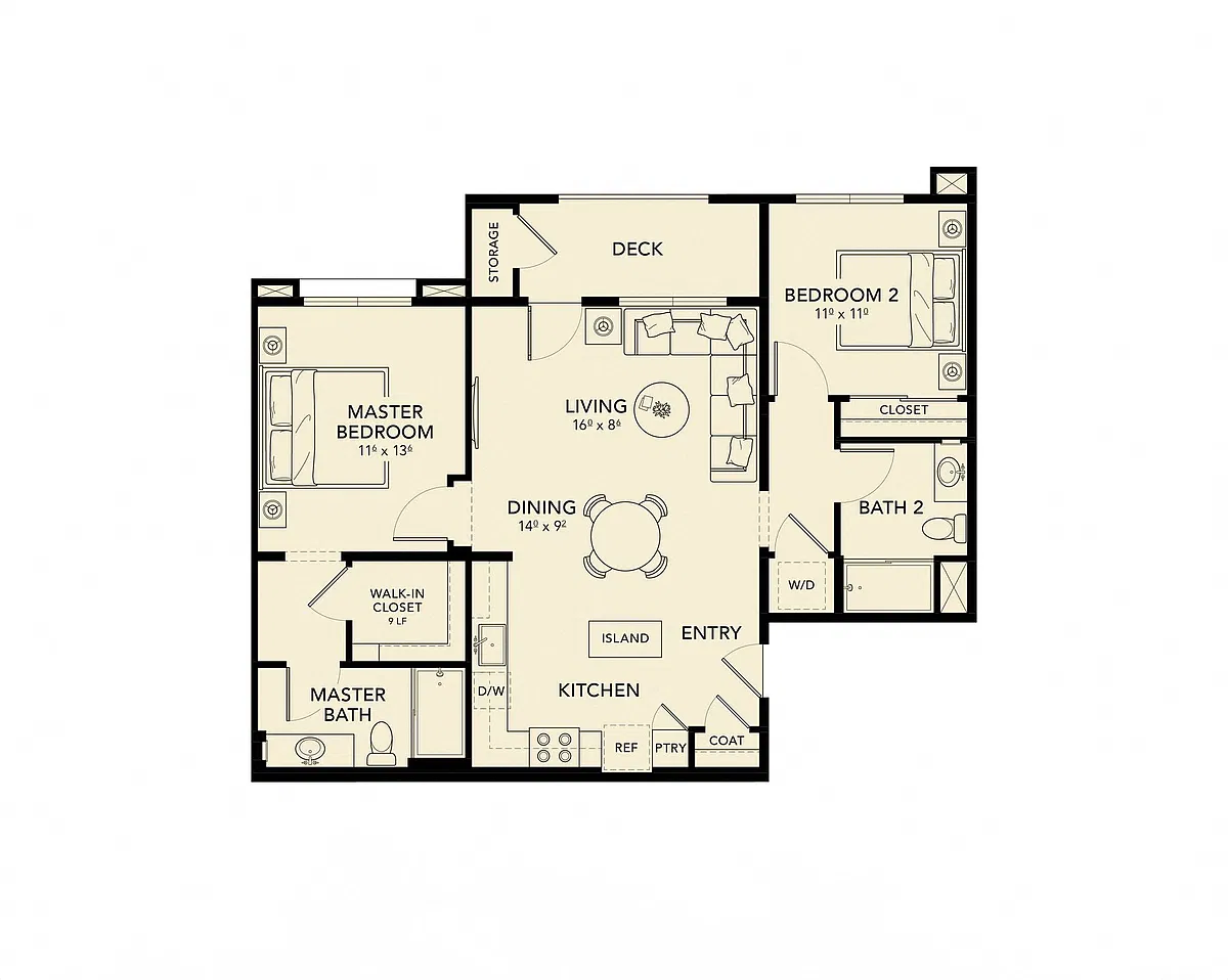 Floor plan B2