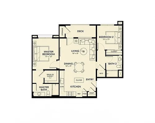 Floor plan B2