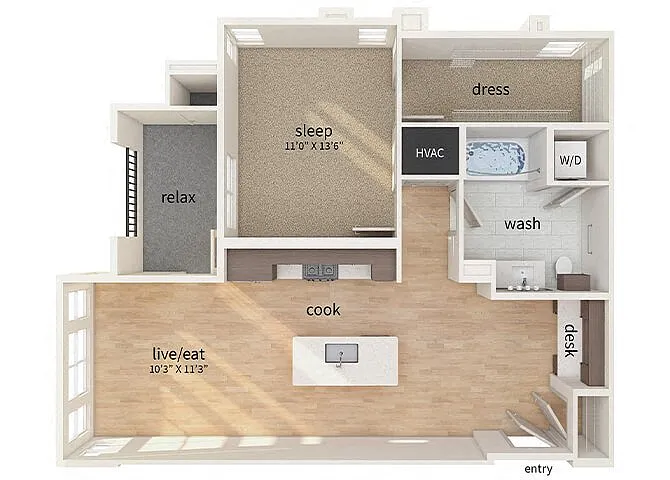 Floor plan A2
