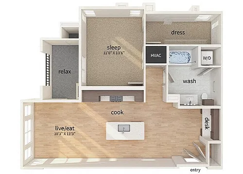 Floor plan A2