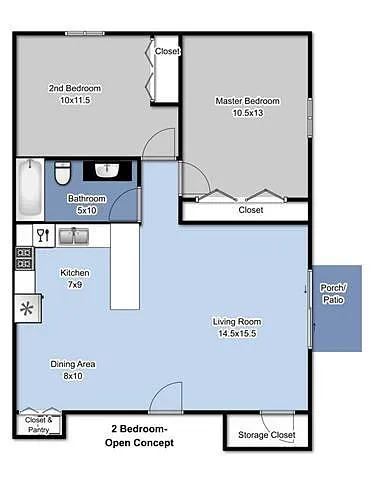 Floor plan Shamrock