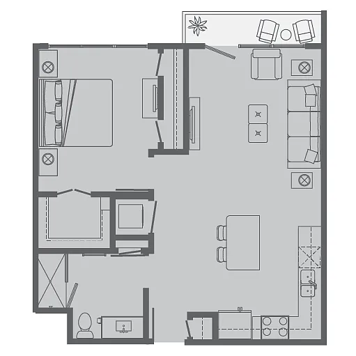 Floor plan A