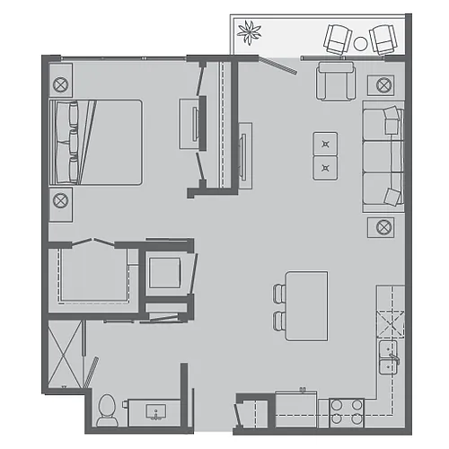 Floor plan A
