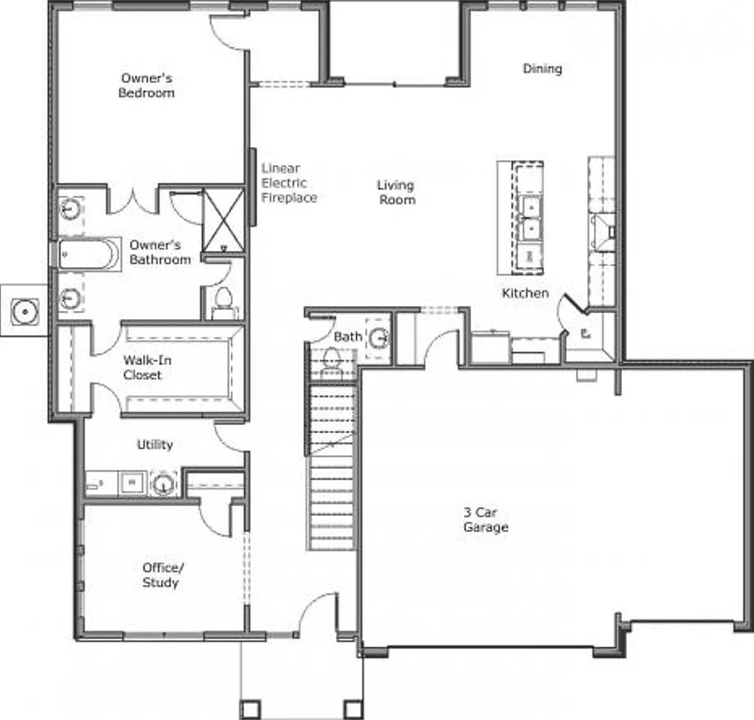 Modern Home in East Edmond + 4 bed + 3.5 bath + 3 Car Garage — Photo 2