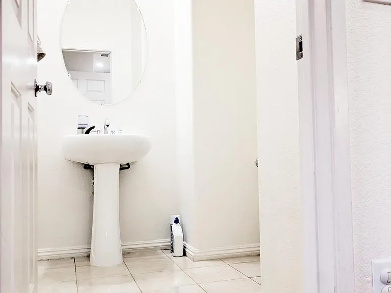 Half-bath downstairs