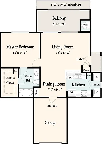 Floor plan The Sheldon