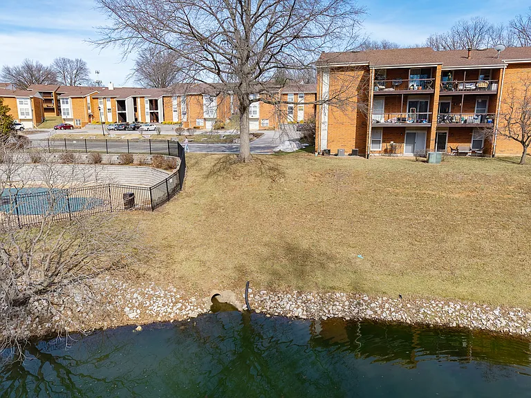 This photo shows the proximity to the club house and the pool- the condo is the second one on the right ground floor.