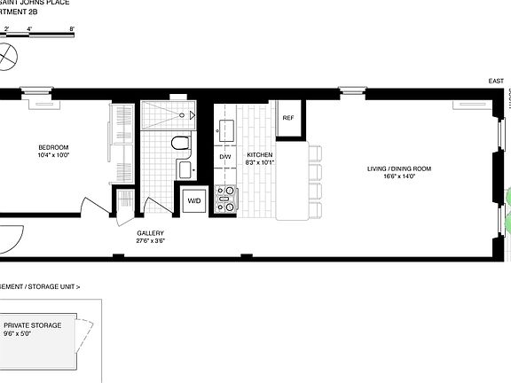 5th image of 274 Saint Johns Pl APT 2B