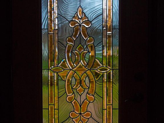 Front door from inside