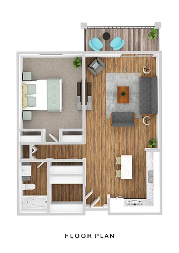 Floor plan The Goldenrod