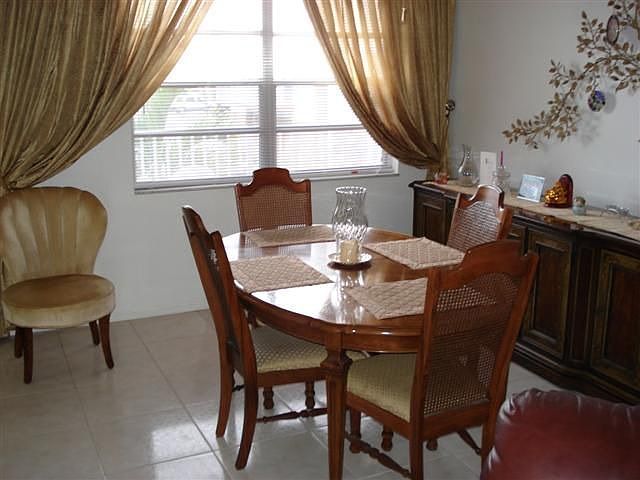 Dining room area