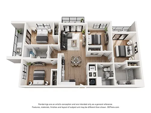 Floor plan E1