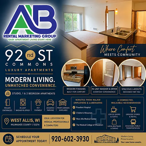 Floor plan 1 Bedroom W Garage