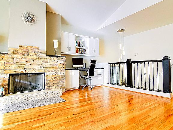 Slate stone on fire place