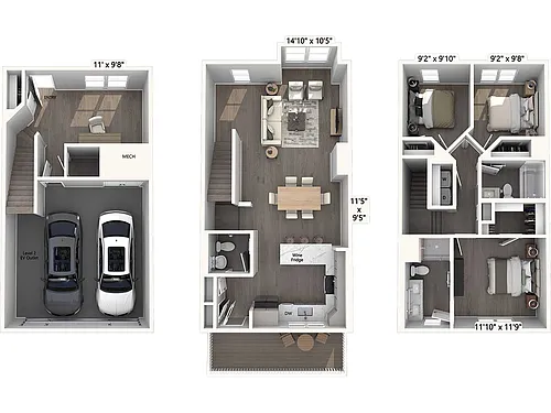 Floor plan C1TS