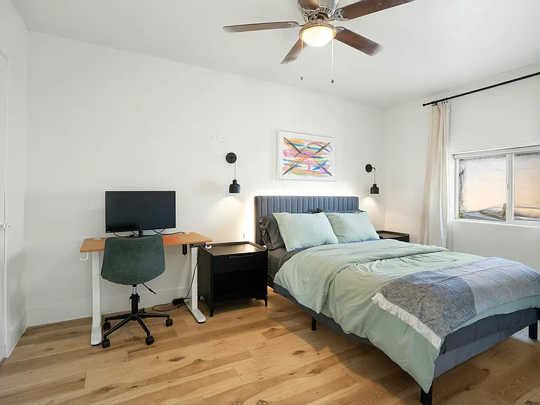 Furnished Bedroom with Workspace