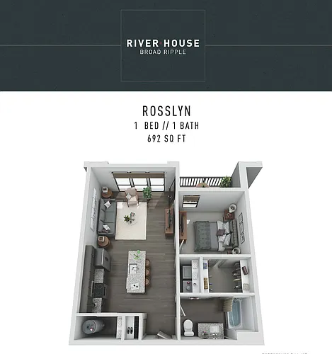 Floor plan Rosslyn