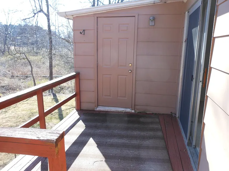 rear deck and outside storage