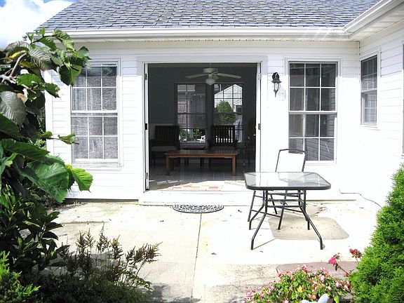Patio opening to Florida Room