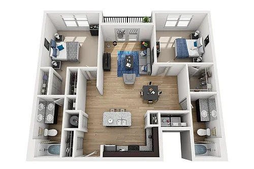 Floor plan B2