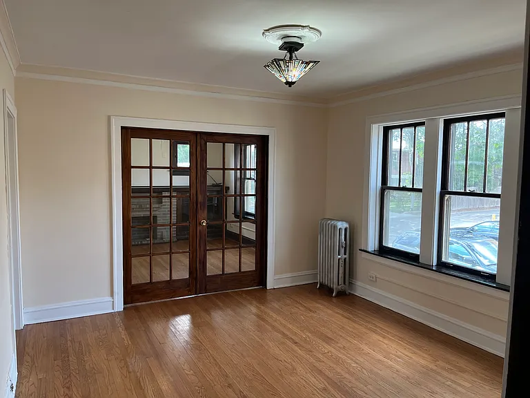 Dining Room OR your Family Room. View is towards Living Room Or Bedroom #2 (French Doors closed)