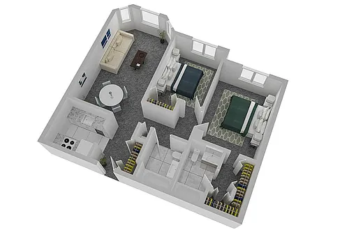 Floor plan B2