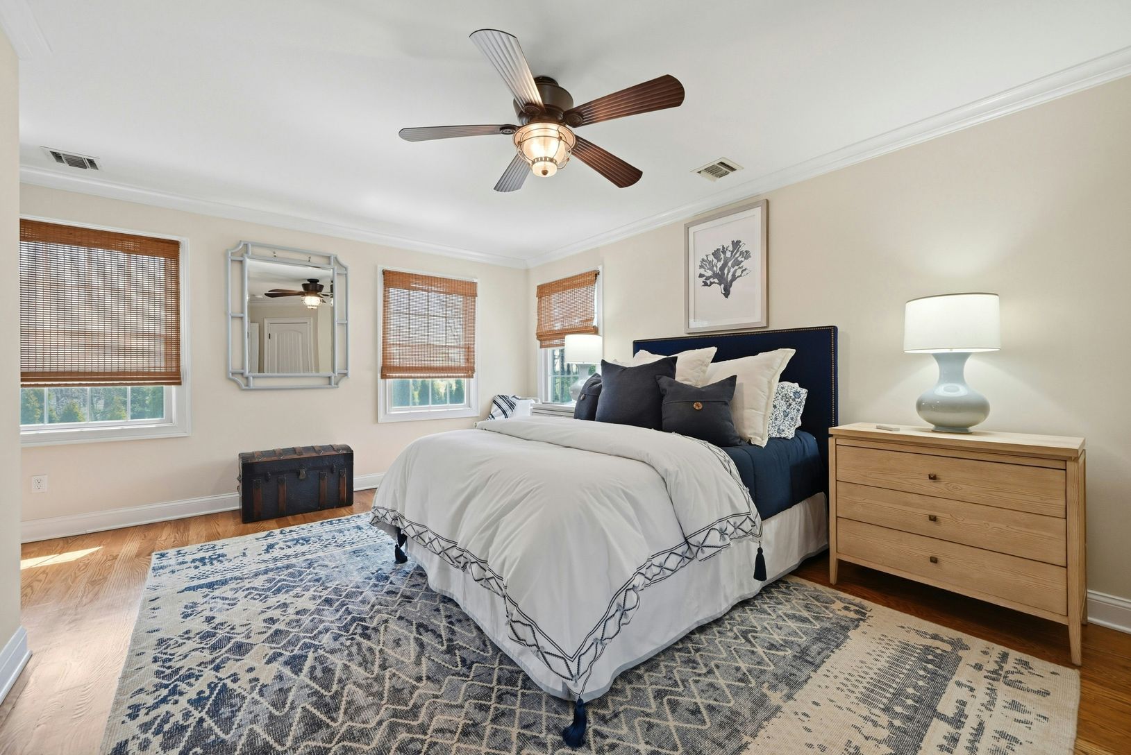  3 generous sized guest rooms
