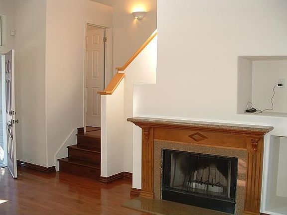 Cozy Fireplace, wood floors