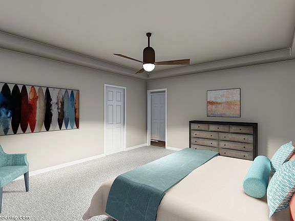 Master Bedroom Rendering
