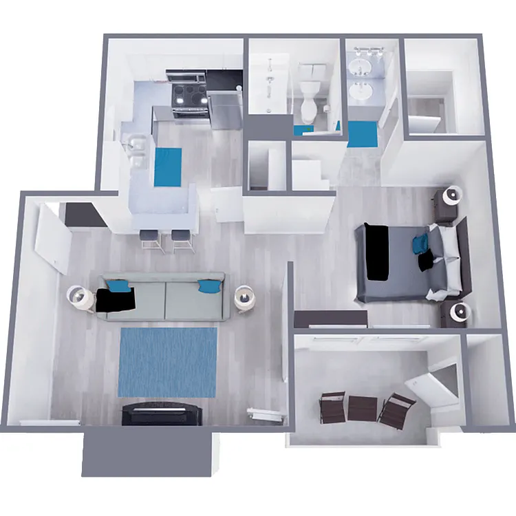 Floor plan A1 Platinum