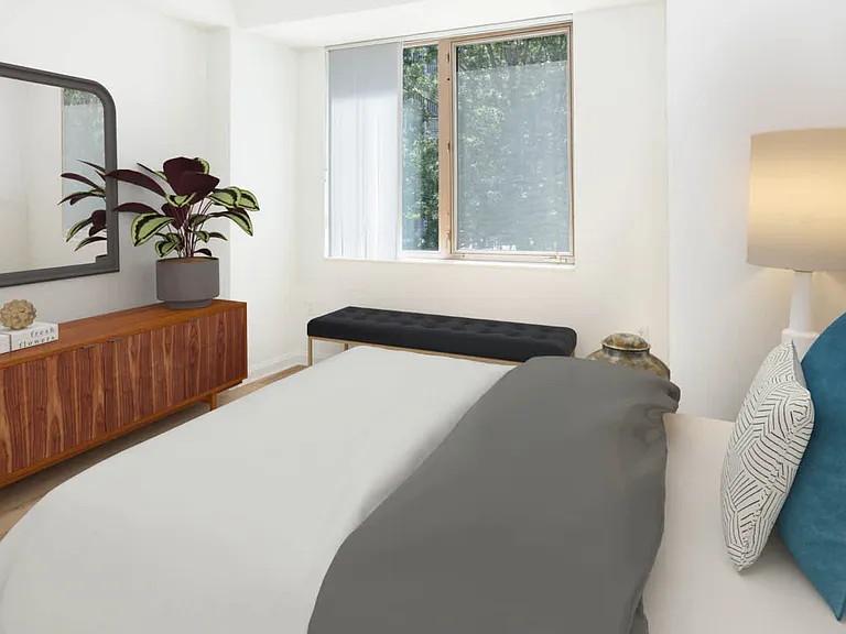 Bedroom with Hard Surface Flooring