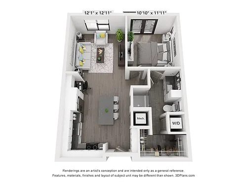 Floor plan A1