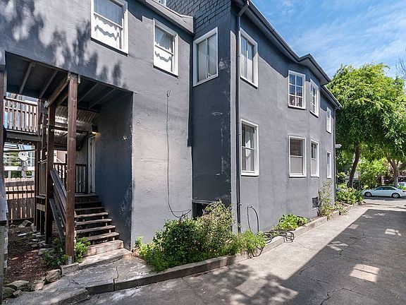 Outside of the house from the driveway.