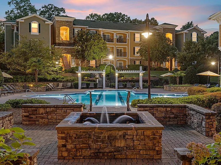 Cottonwood Reserve Pool at Twilight